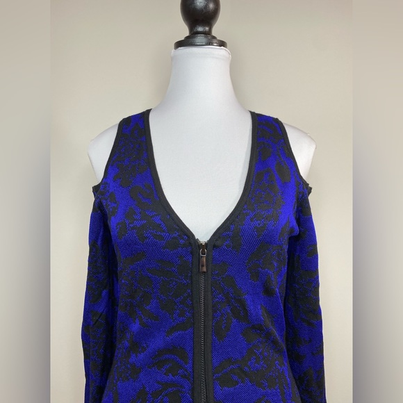 Cache blue and black dress size M - Picture 3 of 7